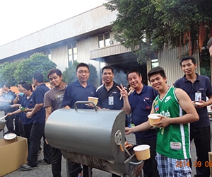 2014 Mid-autumn Festival barbecue